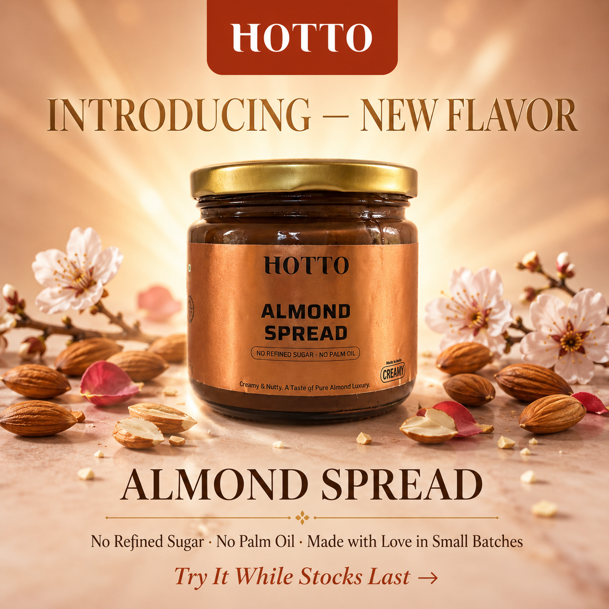 HOTTO Nut & Cocoa Duo (Almond + Cashew Cocoa)