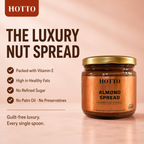 HOTTO Ultimate Nut Spread Combo – 4 Jar Pack