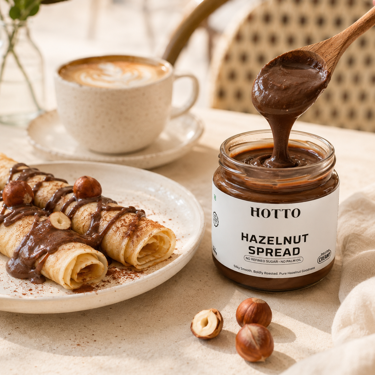 Hazelnut Spread Healthy - (No Refined Sugar)