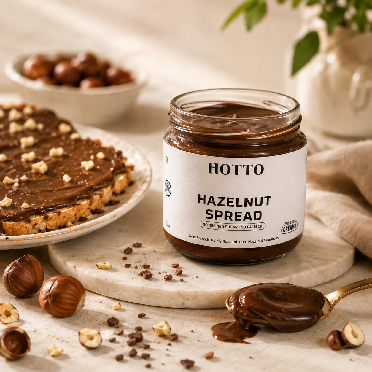 HOTTO Chocolate Lovers Duo (Cashew Cocoa + Hazelnut)