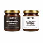 HOTTO Chocolate Lovers Duo (Cashew Cocoa + Hazelnut)