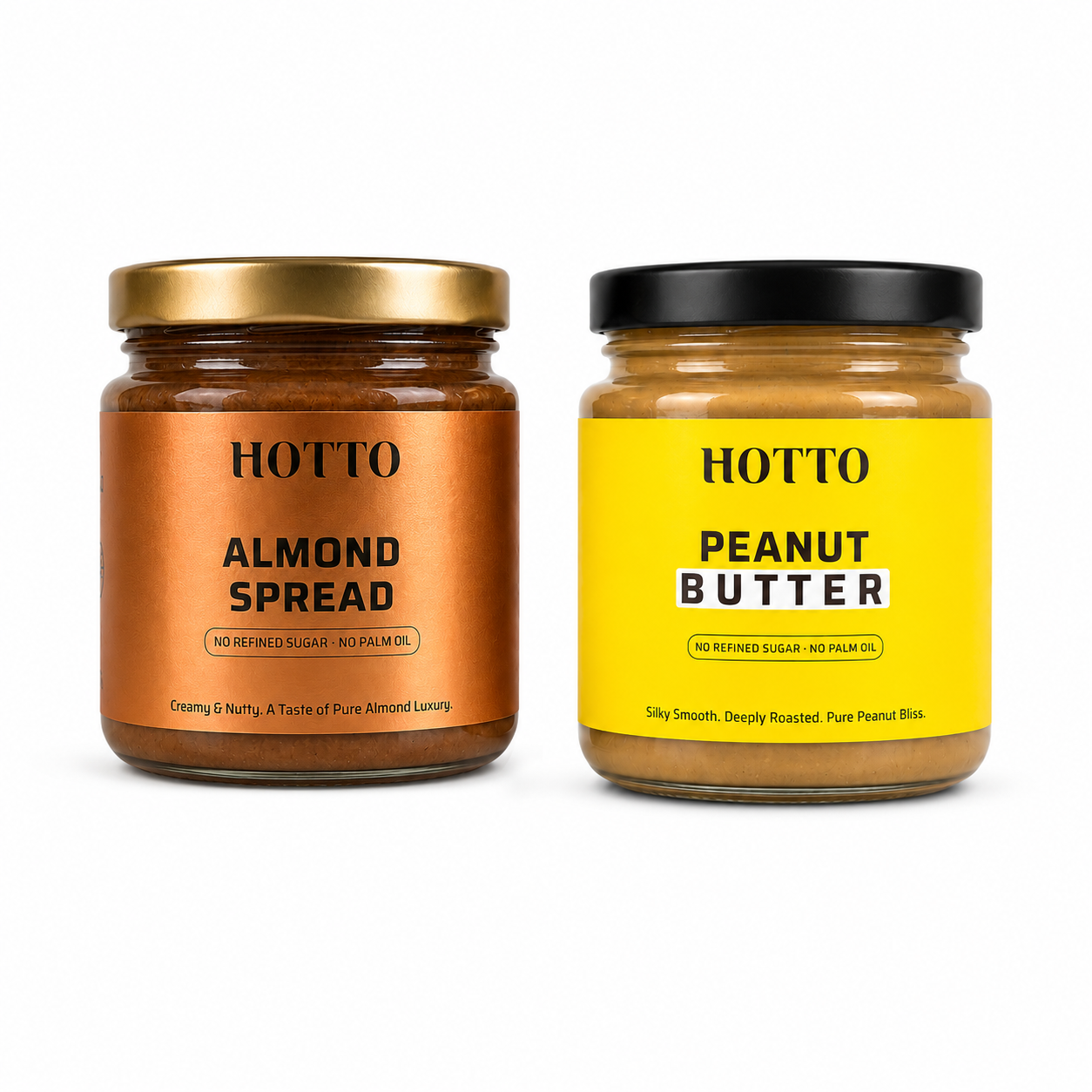 HOTTO The Classic Duo (Almond + Peanut)